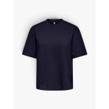 Only ONLSUPERIOR SS ONECK LOOSETOP JRS NOOS Kadın Mavi T-Shirt - 15377604