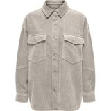 Only Onltıggy L/s Cord Shacket Pnt Kadın Bej Ceket - 15331547 - M
