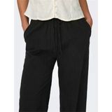 Only Onltızana Cotton Loose Pants Wvn Noos Kadın Siyah Pantolon - 15319090