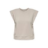 ONLY ONLUMA S/L O-NECK UB SWT Kadın Gri Sweatshirt - 15351053