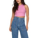 Only Onlvılma S/l Cropped Noos Kadın Crop Atlet - 15282771 - Pembe