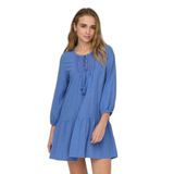 Only Onlvinnie Pamuklu Regular Fit Mini Elbise Bayan ELBİSE 15219922