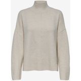 Only Onlwhitney Yün Karışım Regular Fit Kazak Bayan Kazak 15353184 - Taş