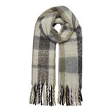 Only Onlwinie Check Scarf CC Siyah Kadın Atkı
