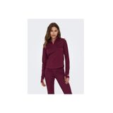 ONLY Onpean Run Hn Warm Kadın Sweatshirt, Bordo, S Beden