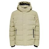 Only Onscayson Puffa Otw Erkek Günlük Mont 22019598-CHINCHILLA Yeşil L