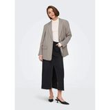 Only Oversize Kahve Kadın Ceket Onllında Ls Boyfr Mel Blazer Tlr No