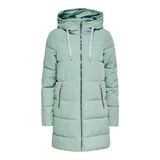 Only Oversize Kapüşonlu Midi Şişme Mont - Kışlık Günlük