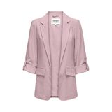 ONLY Rahat Kalıp Blazer Ceket, 34, 15310839, Pudra, Kadın