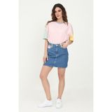 Only Renkli Detaylı Denim Kot Kadın Etek Onlrose - 15259846 - 28