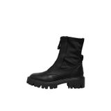 Only Shoes Onlbetty-5 PU Front Zip Siyah Kadın Bot Ayakkabı
