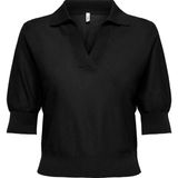 Only Siyah Kadın Kazak Onlane Ss Sequıns V-Neck cc Knt - XS