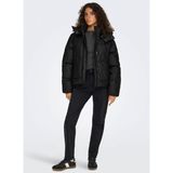 Only Siyah Kadın Mont Onlagnes Coated Puffer Jacket Otw - XS