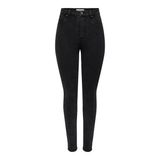 Only Skinny Fit Dar Paça Siyah Kadın Kot Pantolon 15315352 S/30 S