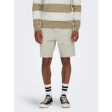 Only & Sons 22024967 Onslinus 0007 Cot Lin Shorts Noos Gri Erkek Şort