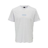 Only & Sons 22025677_ONSTROY REG SS TEE O Yaka Baskılı Mavi Erkek T-shirt