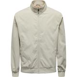 Only & Sons 22027613 Harrıngtotw Vd Erkek Mont Silver Lining - XL