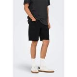 Only & Sons 22032927 Siyah Erkek Onsweft Regular Fit Jean Şort