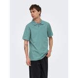 Only & Sons 22035825-TRL Ben Erkek Yeşil Polo Tişört