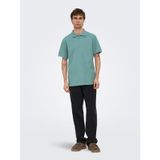 Only & Sons 22035825-TRL Ben Erkek Yeşil Polo Tişört