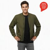 Only & Sons Bomber Ceket XXL, 2XL, ONSRUSSEL PADDED BOMBER O, Haki, Erkek