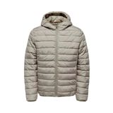 Only & Sons Bron Hood Quılt Jacket Otw Vd Erkek Haki Mont -03 22025506