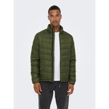 Only & Sons Carven Quilted Puffer Otw Noos Erkek Haki Mont 22023051-0310