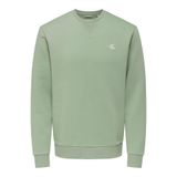 Only & Sons Ceres Erkek Yeşil Sweatshirt (22035226-IBG)
