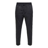 Only & Sons Cropped Koyu Lacivert Erkek Pantolon