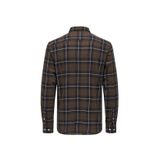 Only & Sons Dar Bordo Kareli Erkek Gömlek ONSARI SLIM CHECK SHIRT