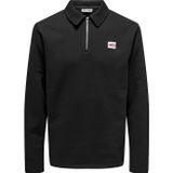 Only & Sons Dawson Erkek Siyah Polo Sweatshirt (22034751-JBK)