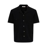 Only & Sons Desenli Kazak Siyah, L, 22037745, Black, Erkek