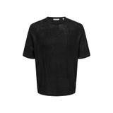 Only & Sons Dokuma Kumaş Crew Neck T-Shirt, XL, 22033561, Beyaz, Erkek