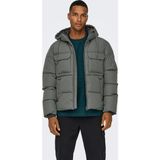 Only & Sons Elijah Erkek Yeşil Mont (22029661-CASG)