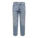 ONLY & SONS Erkek bol kesim ONSEDGE Loose L.Blue 6986 DNM Jeans NOOS, mavi (Light Blue Denim), 31W / 32L