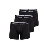 ONLY & SONS Erkek Boxer ONSFITZ SOLID BLACK TRUNK 3PACK3854 NOOS Siyah S