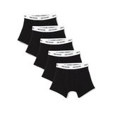 ONLY & SONS Erkek Boxer ONSFITZ SOLID BLACK TRUNK 5-PACK NOOS Siyah S