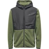 Only & Sons Erkek Ceket Siyah-Yeşil 22026190 - XL - Siyah - Yeşil