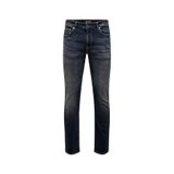 Only & Sons Erkek Dar Kesim Normal Bel Denim Pantolon, Açık Lacivert, 32 Beden