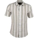 Only & Sons Erkek Gömlek Gri 22028420 Onscaıden Ss Mıx Strıpe Lınen Shırt