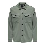 ONLY & SONS Erkek gömlek, Gri (Castor Gray), S