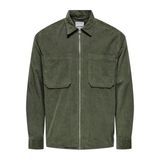ONLY & SONS Erkek Gömlek ONSALP Gömlek, Gri (Castor Gray), M
