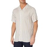 ONLY & SONS Erkek Gömlek ONSWAYNE LIFE SS VISCOSE SHIRT NOOS Koyu Bej L