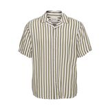 ONLY & SONS Erkek Gömlek ONSWAYNE LIFE SS VISCOSE SHIRT NOOS Koyu Bej M