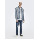 Only & Sons Erkek Kot Ceket 22023244 - Mavi