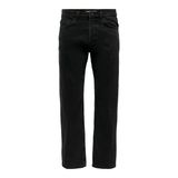 ONLY & SONS Erkek kot pantolon Black Denim 36W / 32L