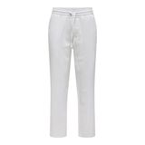 ONLY & SONS Erkek kumaş pantolon, Parlak beyaz, XL