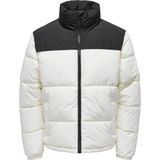Only & Sons Erkek Mont Siyah - Beyaz 22025205 - XL