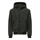 Only & Sons Erkek Onsbowıe Kapüşonlu Softshell Ceket Mont 22029276 Haki S