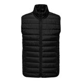 ONLY & SONS Erkek Onsbrody Quilt Vest OTW Vd kapitone yelek, Siyah, M